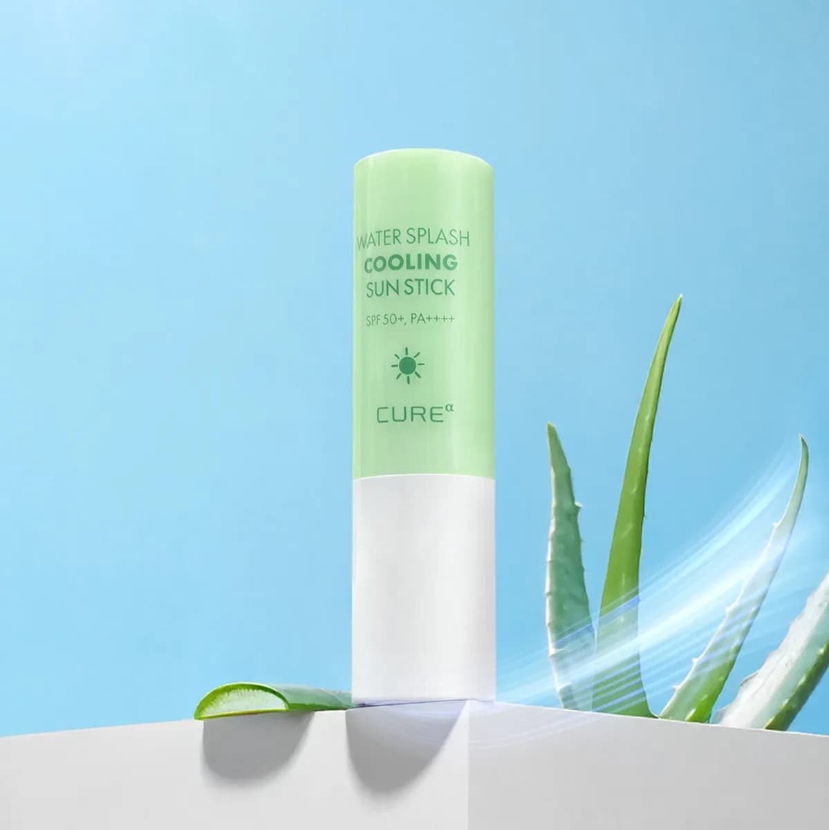 Imagen del producto Kim Jung Moon Aloe Kim Jung Moon Aloe Cure Alpha Water Splash Barra solar refrescante 11 g
